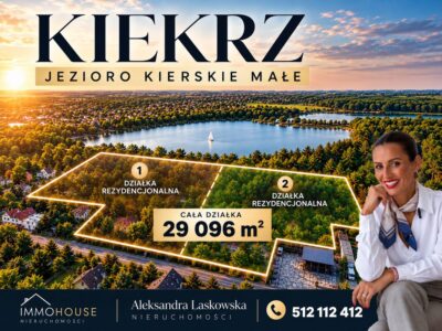 Kiekrz – linia brzegowa – 3 HA – rezydencjalna