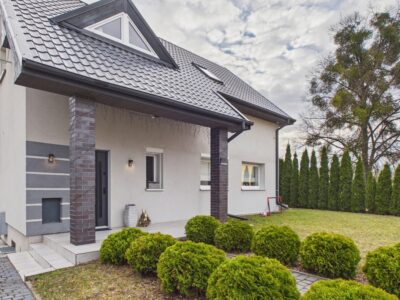 Nowoczesny, rodzinny dom z ogrodem